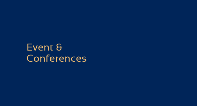 Events & Conferences
